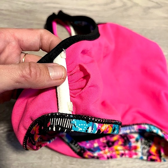 JESSICA SIMPSON โข Graffiti Bikini - Racerback Top + Full Bottom โข Size Small - Picture 10 of 16
